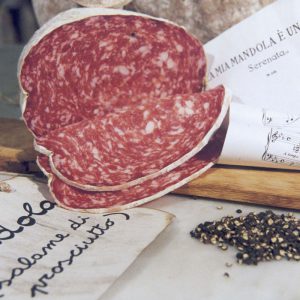 La Mandòla, il Salame dal prosciutto