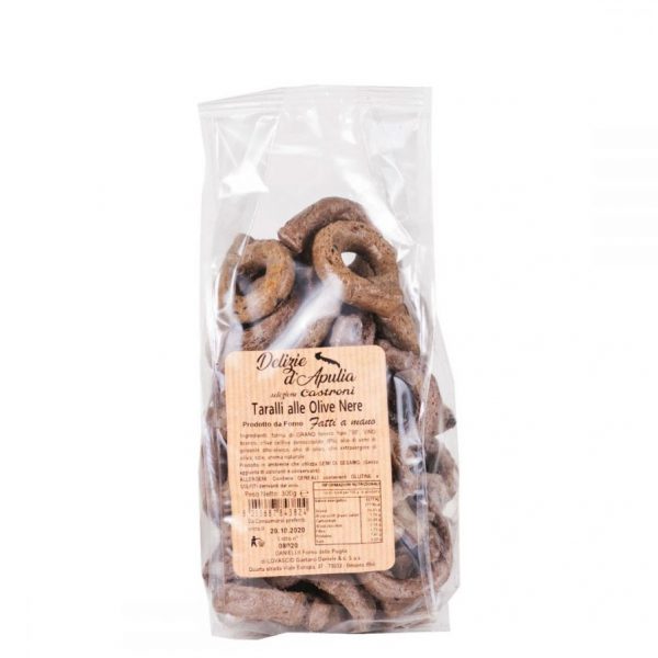 Taralli alle Olive Nere Taralli alle Olive Nere